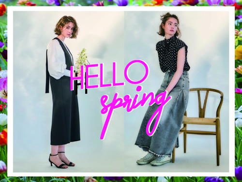 HELHELLO, NEW ME! AQUI AGORA 2024SPRING COLLECTION開催中！